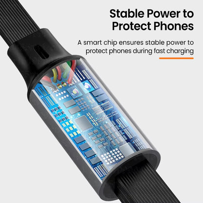3 in 1 Retractable USB/ iPhones,Samsung,Huawei
